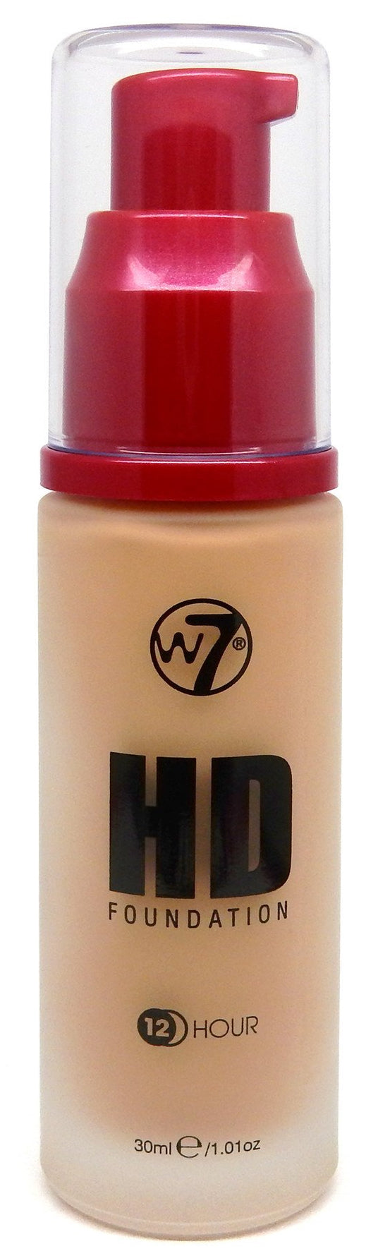 W7 COSMETICS High Definition (12 Hour) Foundation - 1.05 Fl Oz (30 ml) - ADDROS.COM